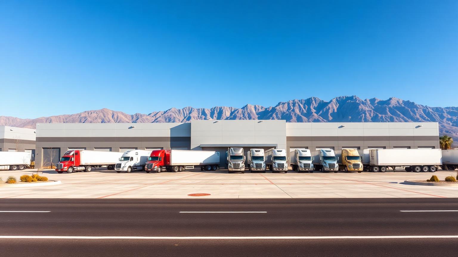 Commercial and industrial buildings in San Bernardino County, California, where Resilient Vending places free vending machines