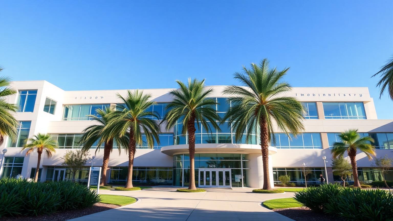 Commercial and industrial buildings in San Diego County, California, where Resilient Vending places free vending machines