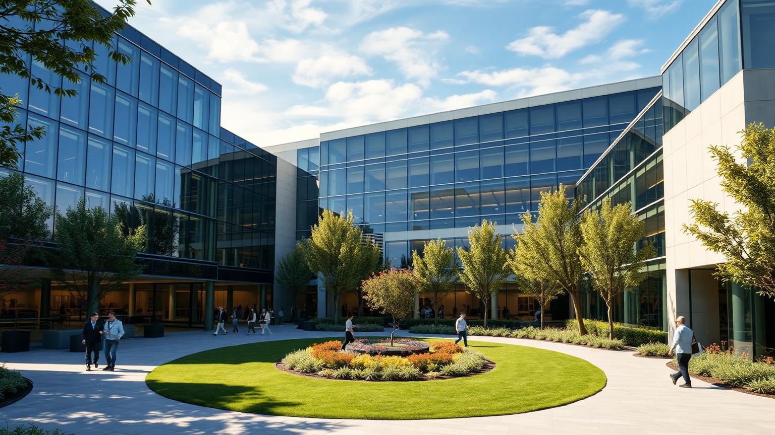 Commercial and industrial buildings in Santa Clara County, California, where Resilient Vending places free vending machines