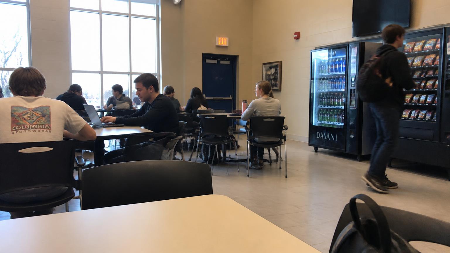 Vending machine placed in a California school & university